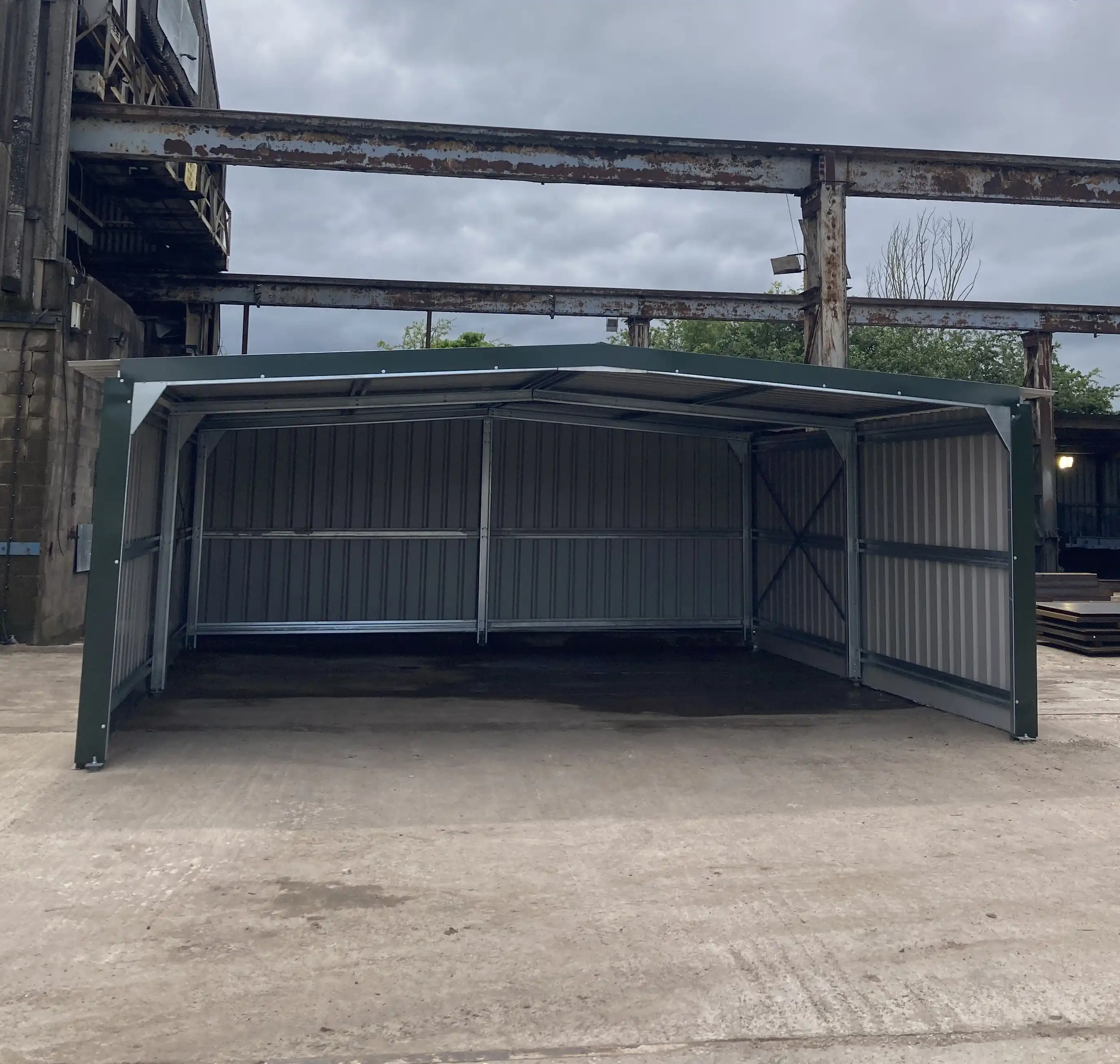 Pitched Shelter